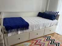 Cama individual e dupla c/ 3 gavetas