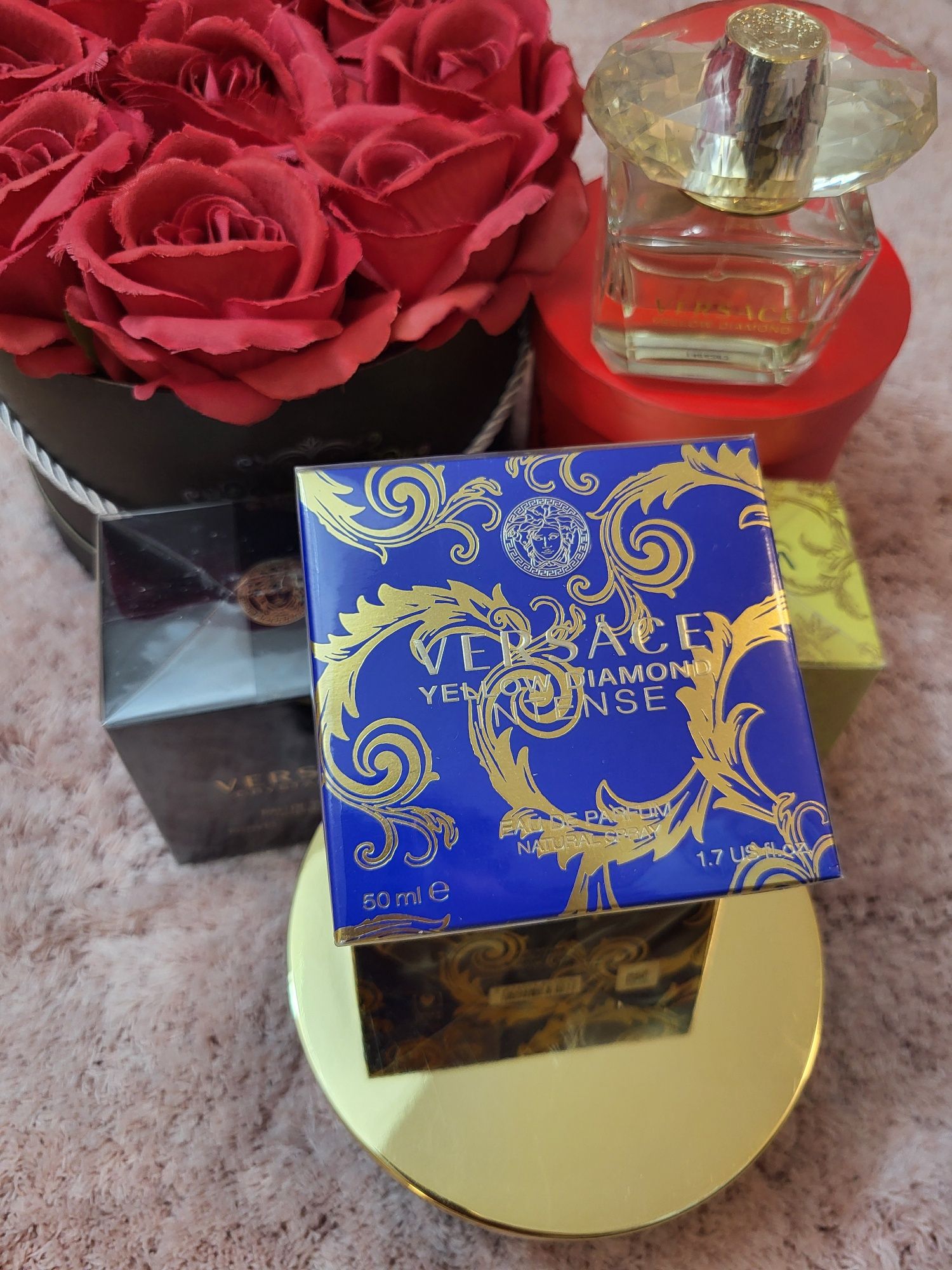 Oryginalne perfumy  Versace yellow Diamond intense 50ml edp walentynki