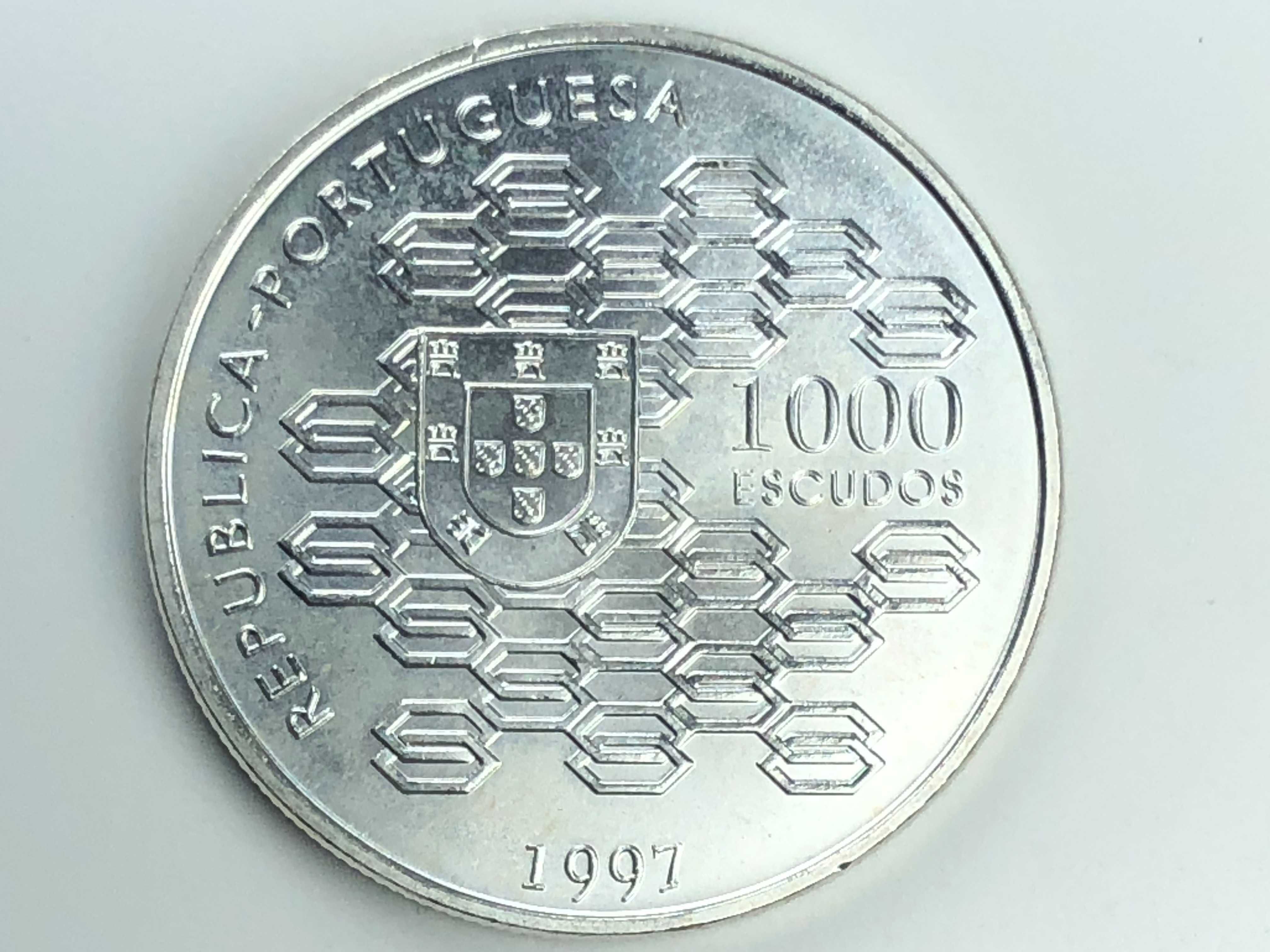 RESERVADO 1.000 Escudos Prata 1997 - Crédito Público