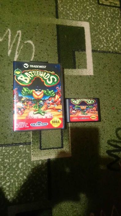 Battletoads (sega mega drive) в коробке