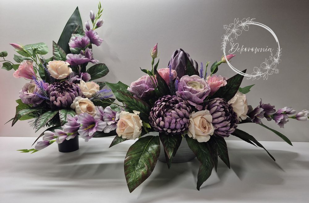 Kompozycja kwiatowa nagrobna Wszyatkich Świętych