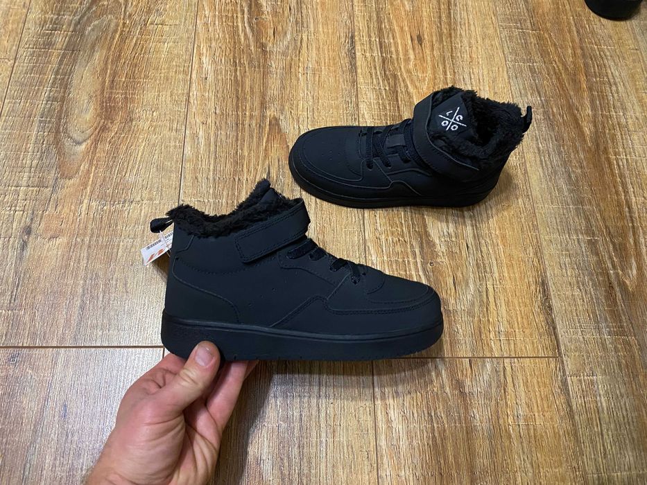 Ботинки детские зимние кросовки утепленые черевики на мальчика H&M р30