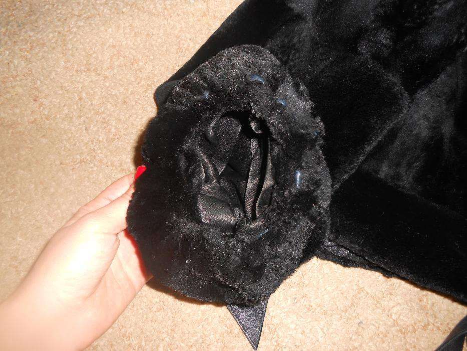 уступлю шуба кролик рекс чернобурка 50 размер примерно