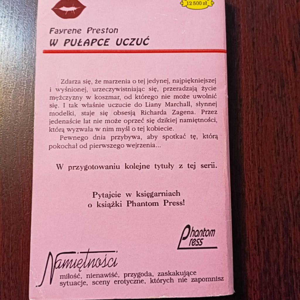 4. ,,W pułapce uczuć" Fayrene Preston