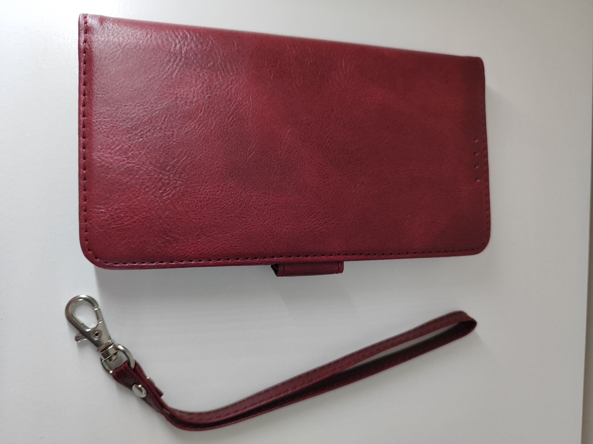 Skórzane etui na telefon typu klapka iPhone XR