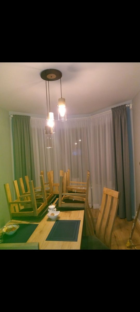 Szare zasłonki szyte na miarę