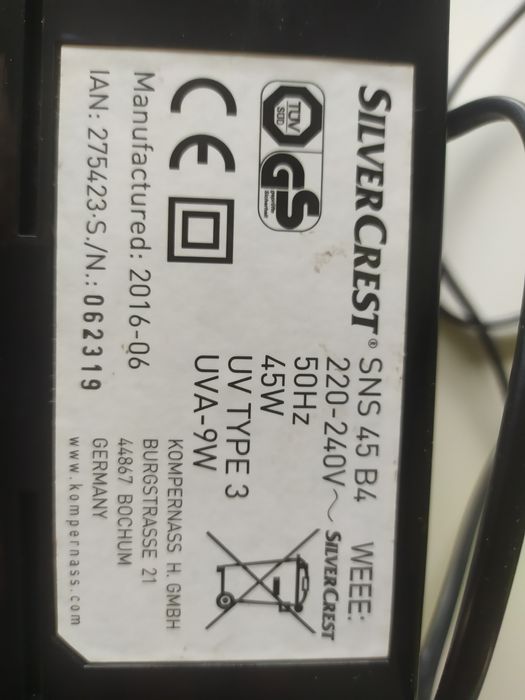 Lampa do paznokcci