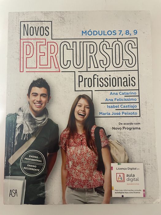 Livro profissional novos percursos profissionais modulo7,8,9