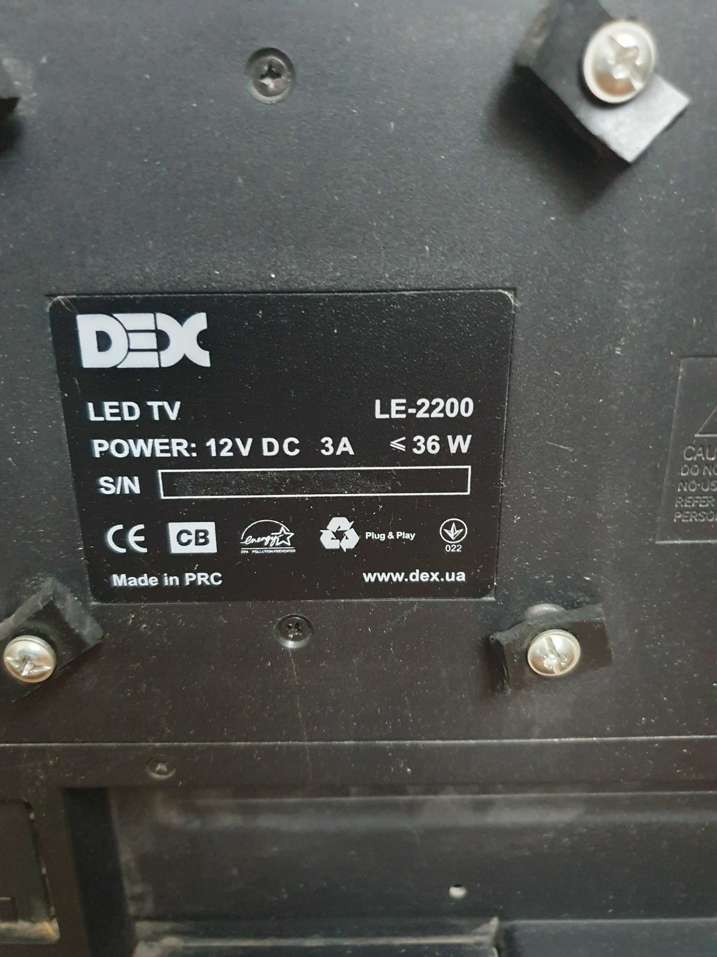 Телевизор Dex LE - 2200, 22 дюйма