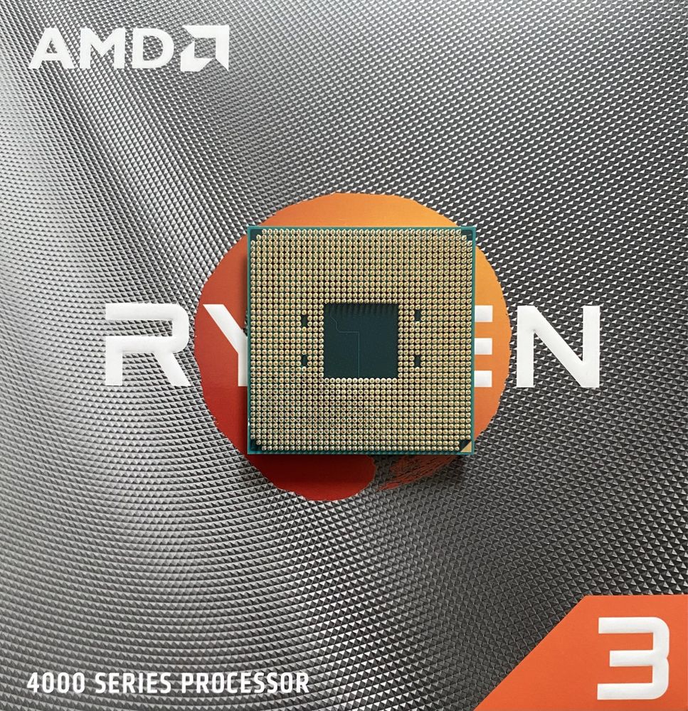 Спритний процесор AMD Ryzen 3 4100 AM4 - 4 ядра, 8 потоків - BOX Обмін