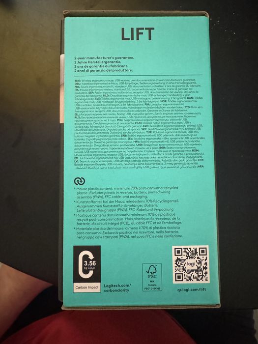 Mysz ergomomiczna logitech