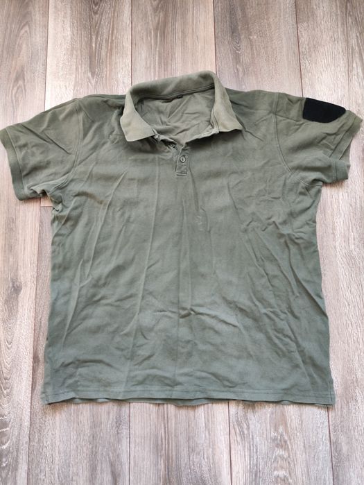 Футболка поло олива б/у XXL