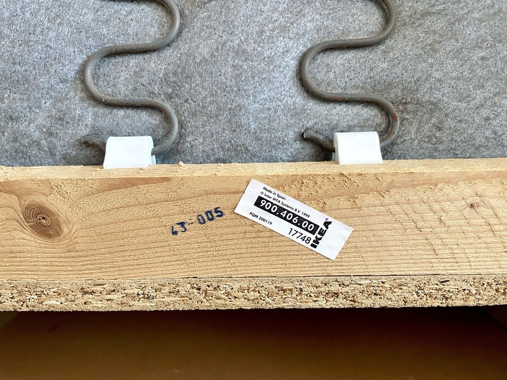 Sofá 2 lugares Bege Ikea