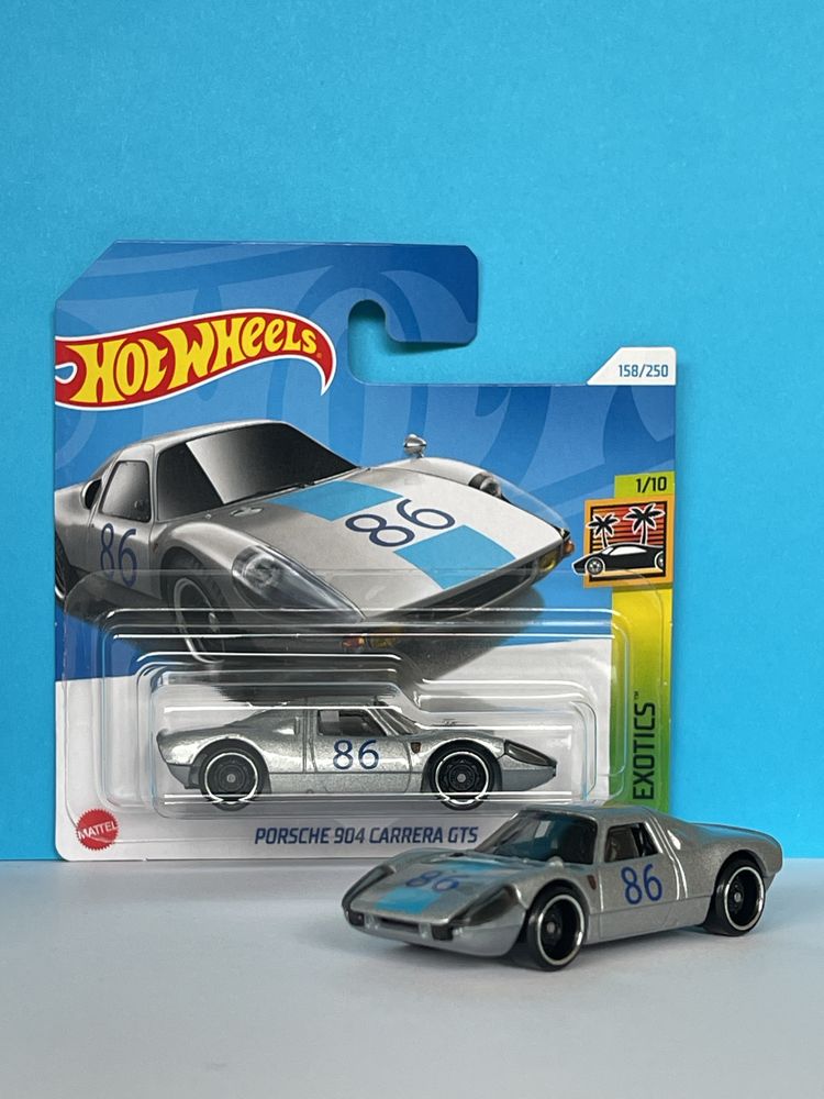 Hot Wheels Porsche 904 Carrera GTS - NOVO, ORIGINAL e RARO