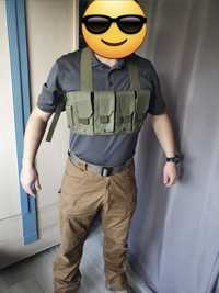 Chest rig oliwkowy