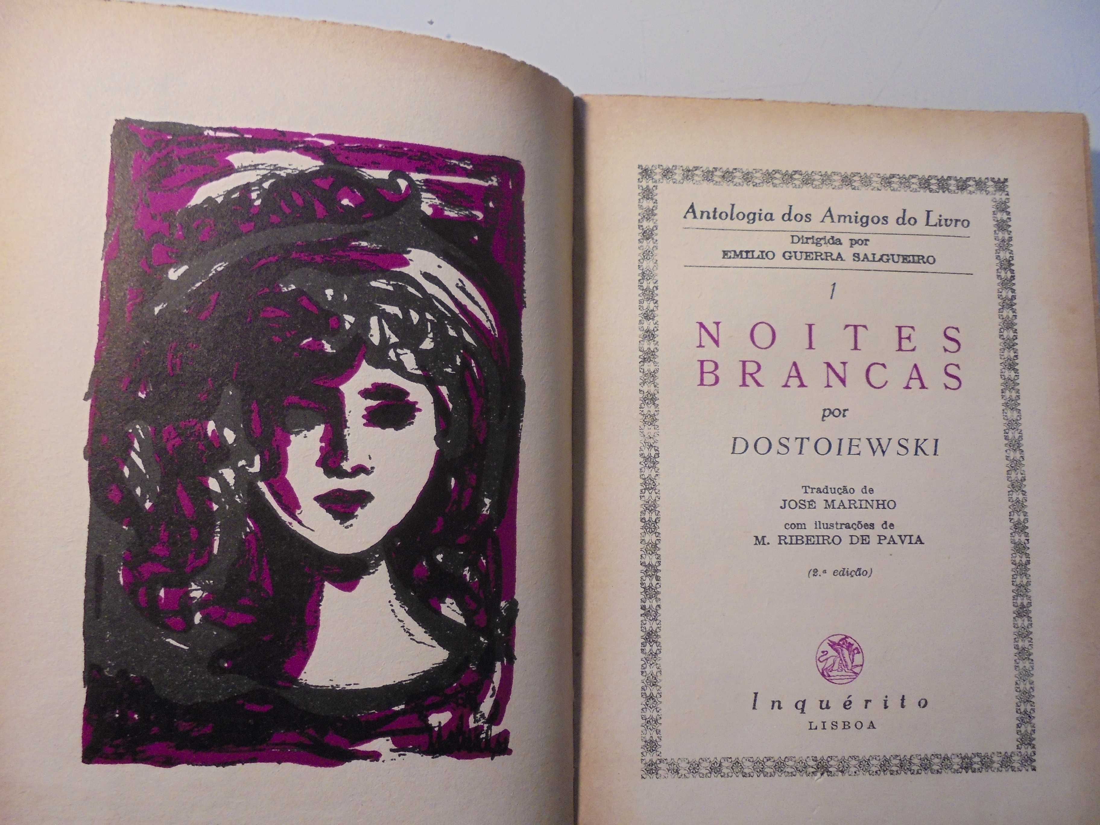 Dostoiewski;Noites Brancas,Ilustrações de Pavia