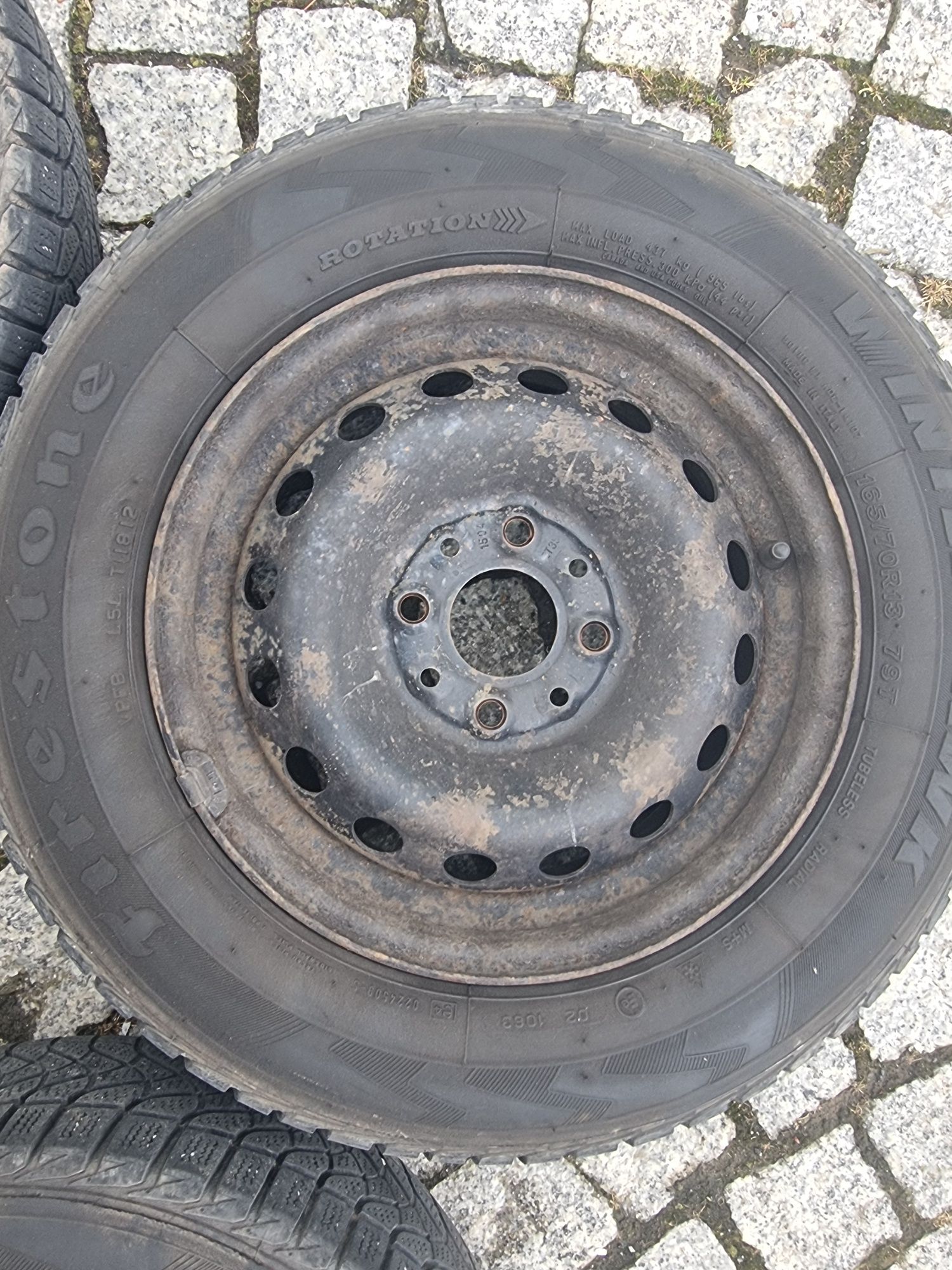 Felgi stalowe 13 cali Fiat Panda 4x98