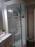 Cabine duche em bom estado