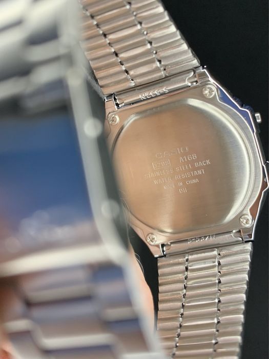 Годинник чоловічий Casio A168WA-1W Оригінал Гарантія Часы Касио