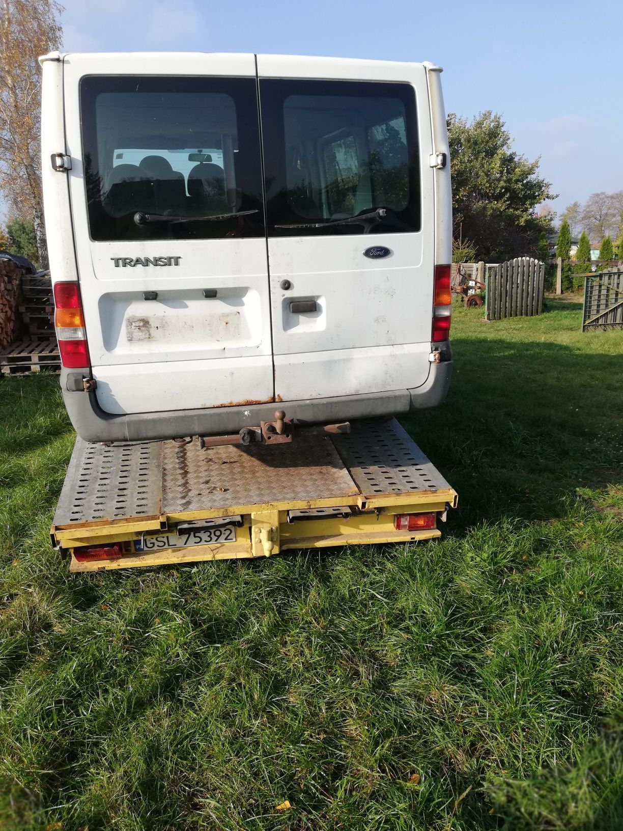 Tylnie drzwi ford Transit 00-13