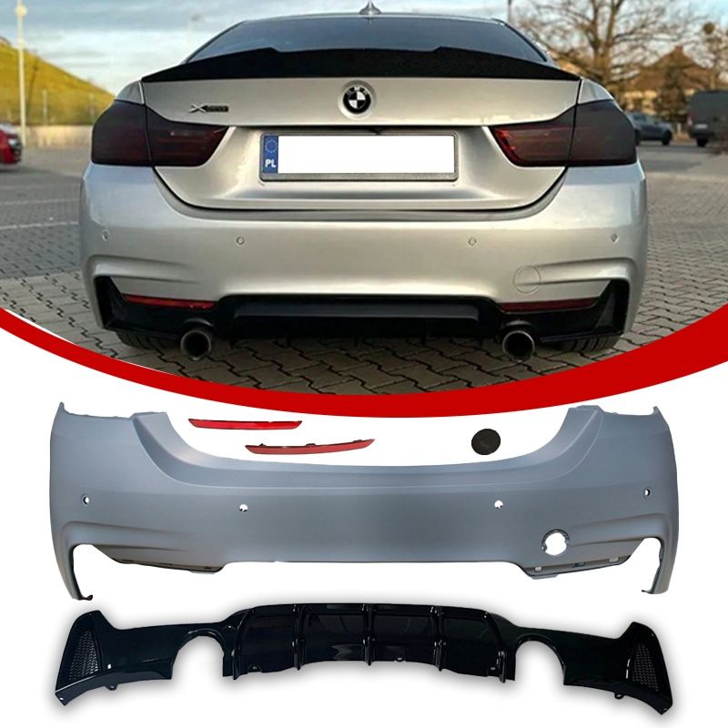 BMW F32 F33 Zderzak Tylny Tył M Pakiet