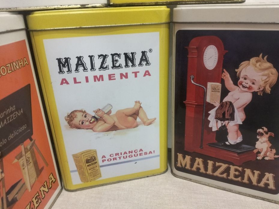 Lote de latas comemorativas Maizena