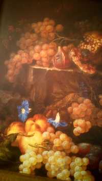 Obraz, ozdoba - "Kwiaty i owoce"