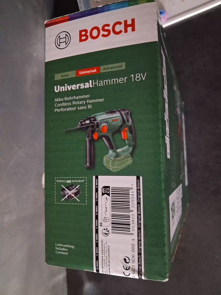 Młotowiertarka  Bosch Universal Hammer 18v nowa gwarancja