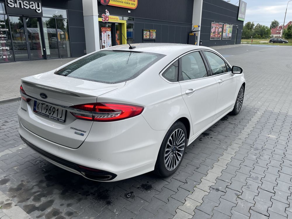 Ford FUSION Tittanium AWD 2.0 EcoBoost 4x4 2018 Biala Perła 86 tys km