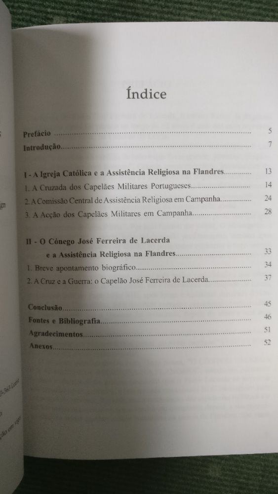 A Assistência religiosa na Flandres-O Cónego José Ferreira de Lacerda