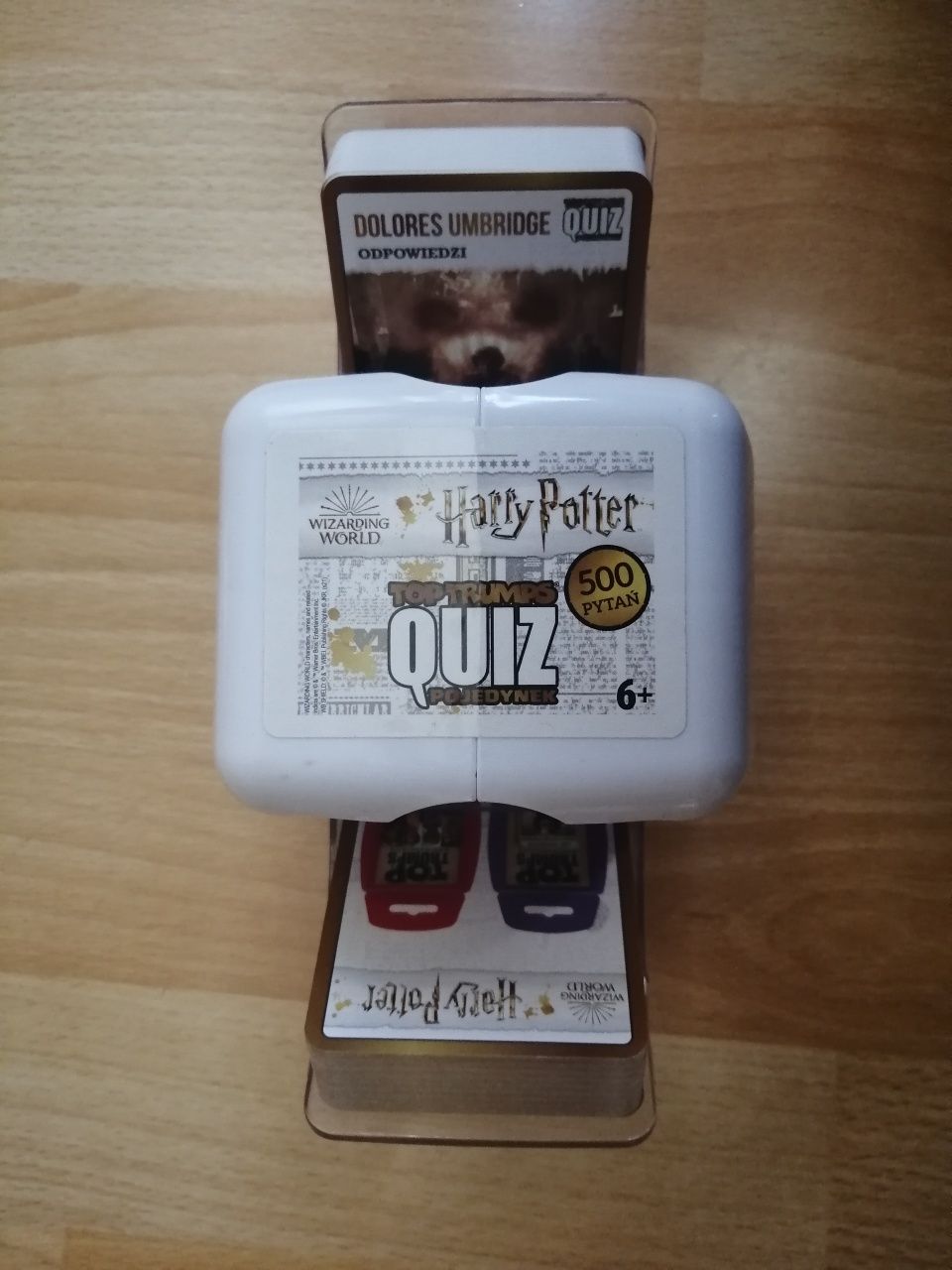 Gra Top Trumps Quiz Harry Potter pojedynek 500 pytań