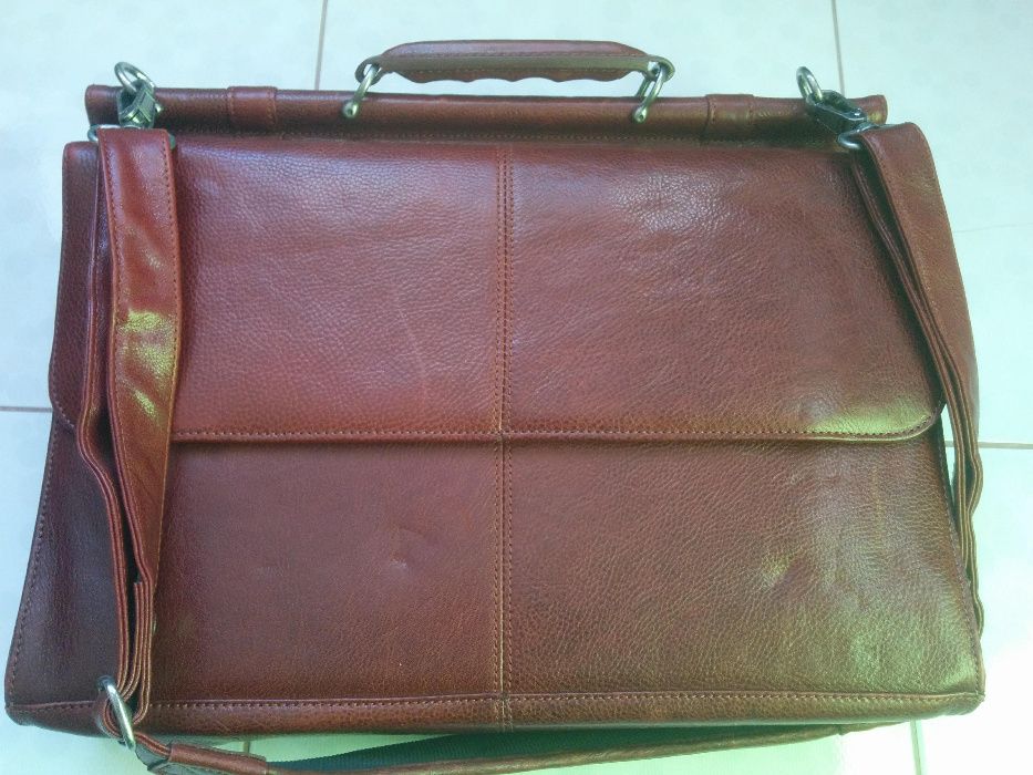 Чоловічий шкіряний портфель сумка дипломат