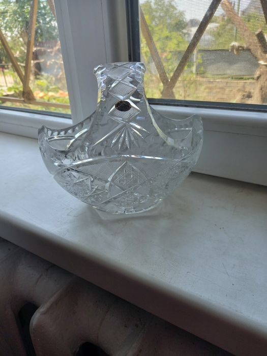 Набор и конфетницы хрусталь