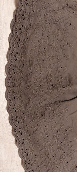 Spódniczka  146 rozmiar szara, ażur