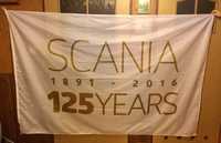 Flaga Scania 125 lat , limitowana edycja , nowa !
