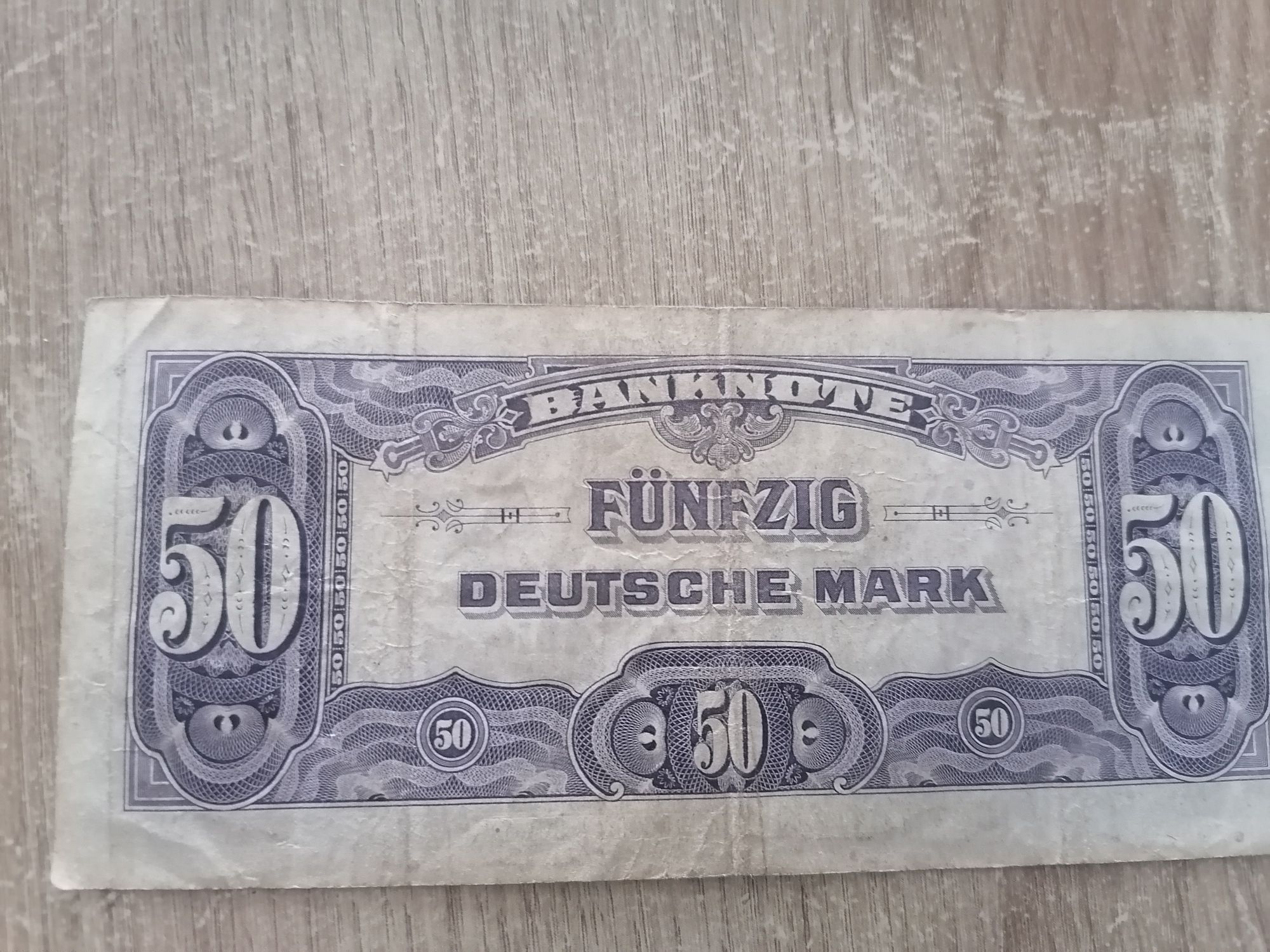 50 Funfzig Deutsche Mark - 1948r