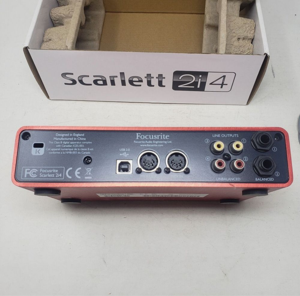 Focusrite Scarlett 2i4 2nd gen
