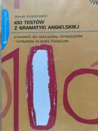 100 testów z gramatyki angielskiej. H. Krzyżanowski.