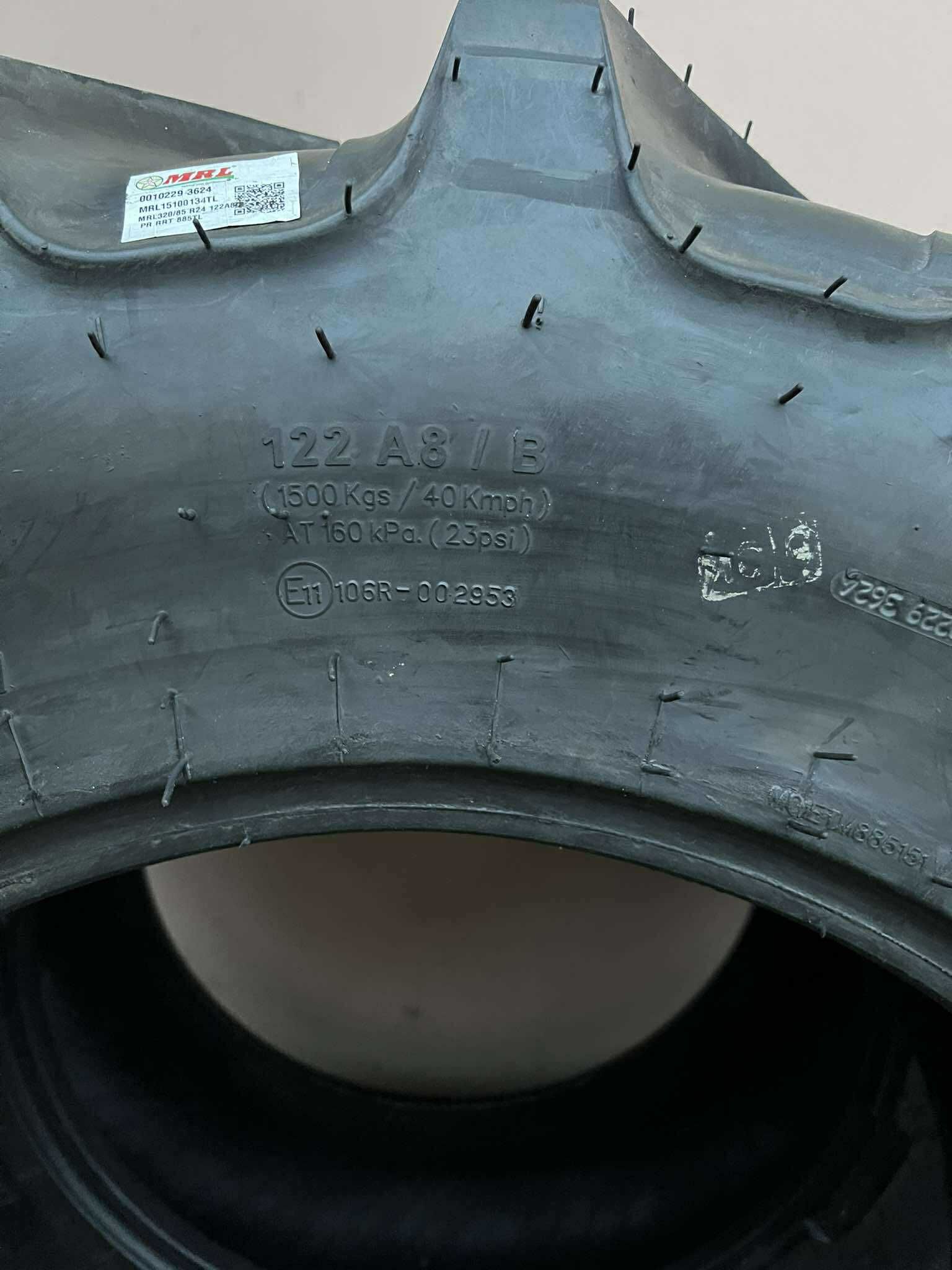 Opony rolnicze MRL 320/85 R24 2 szt.