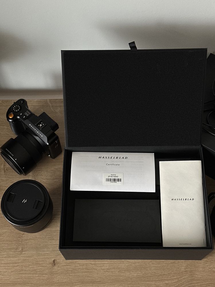 Hasselblad x1d 4116 edition + xcd45mm 3.5 + xcd 80 1.9