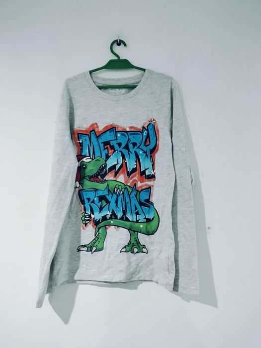 Bawełniana, chłopięca świąteczna bluzka 12/13 lat