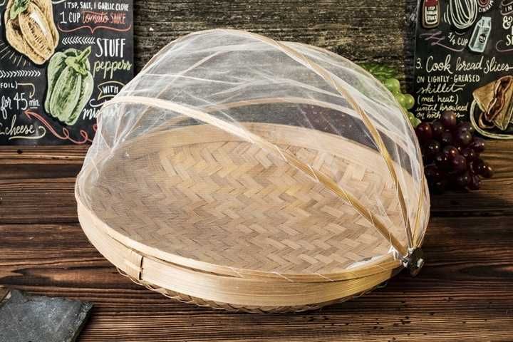 Koszyk z ochronną siatką przeciw owadom 34 cm
