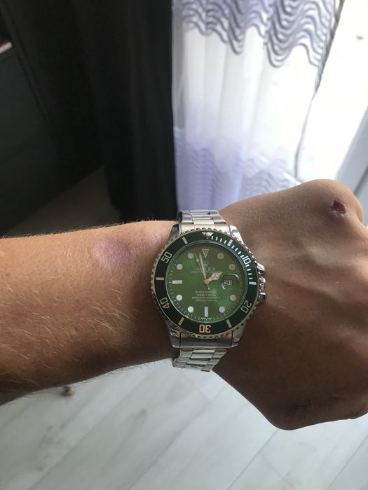 Zegarek męski zielony