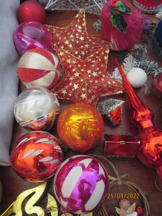 Decoração para o Natal . cerca de 100 peças