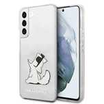 Etui Karl Lagerfeld Choupette Eat na Samsung Galaxy S22+ - przezroczys