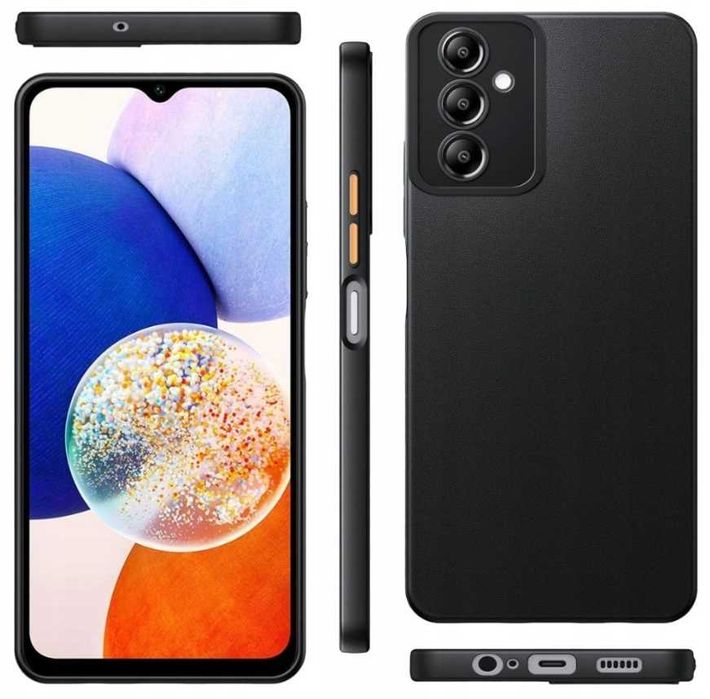 Etui Ultra Slim do Samsung Galaxy A14 5G czarne plecki case