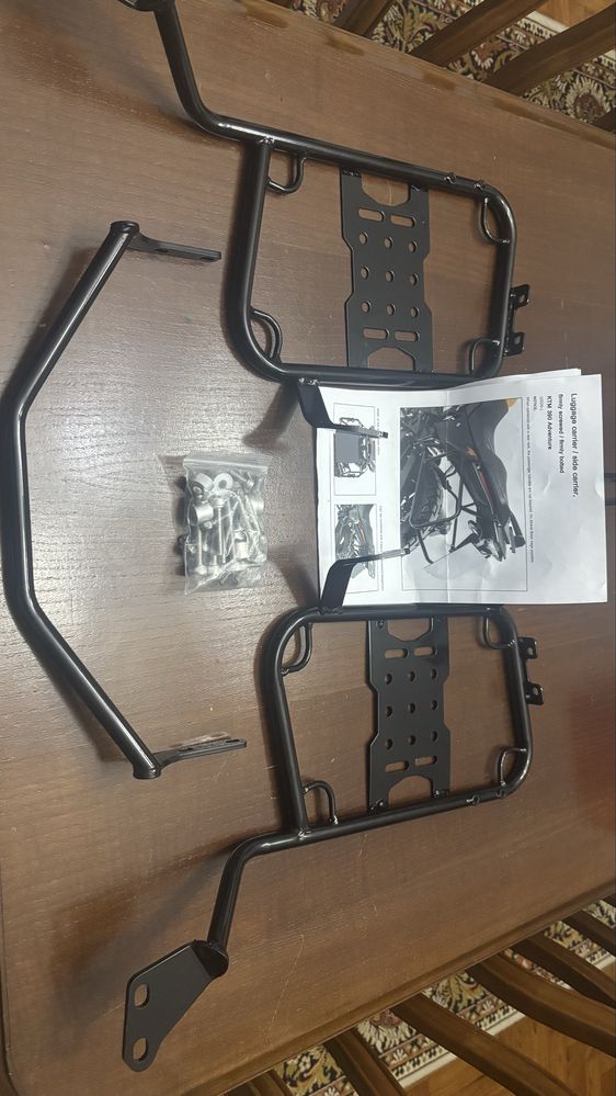 Suporte malas KTM 390 Adventure