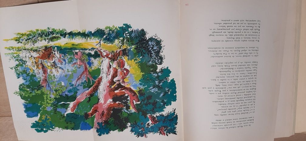 Książka album Pan Tadeusz wyd. 1950 r. z ilustracjami T. Gronowskiego