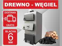 Kotły KOCIOŁ na Drewno WĘGIEL 19 kw z blachy 6 mm  WĘGLOWY