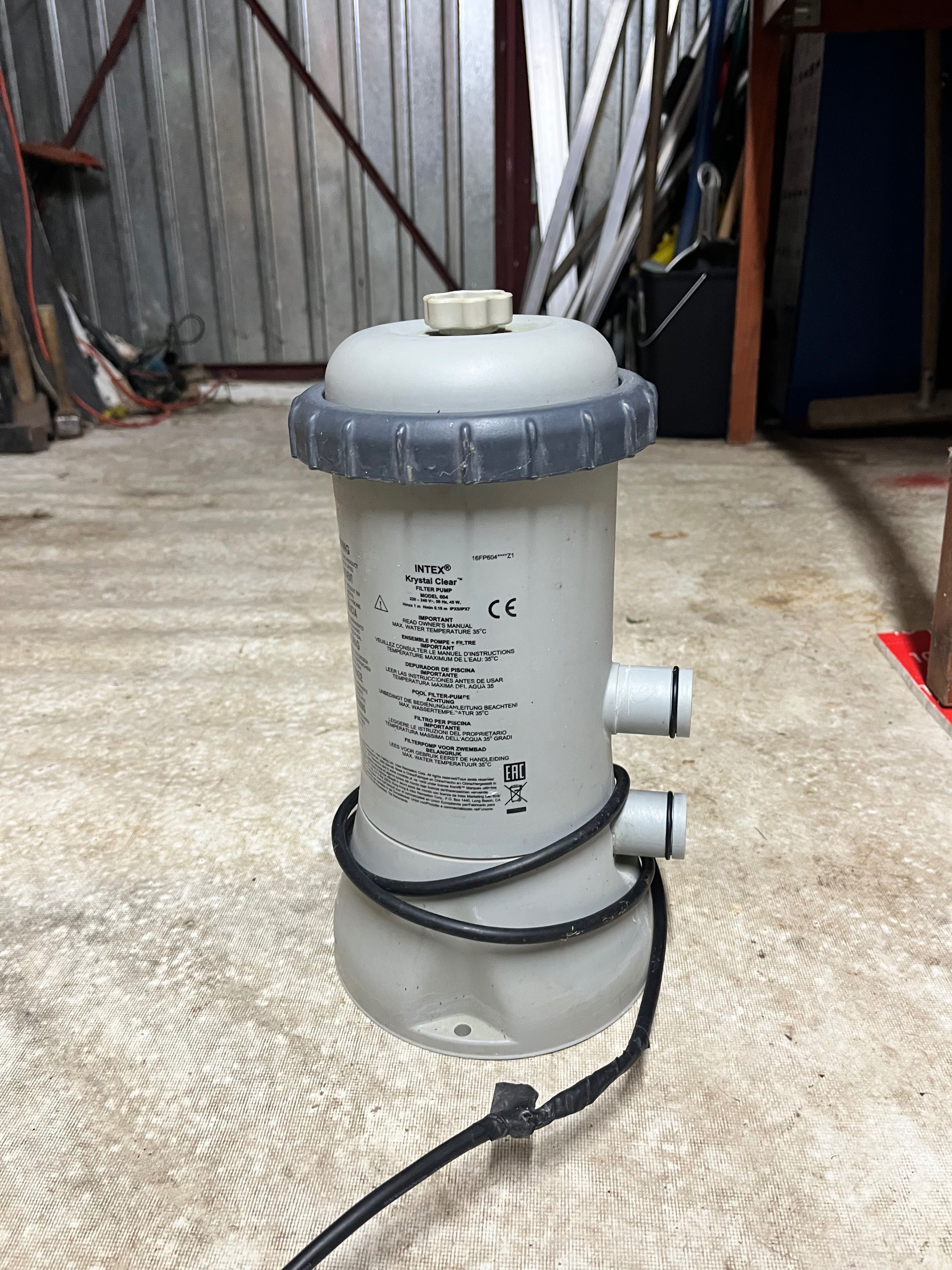 Intex Krystal Clear FILTER PUMP MODEL
604